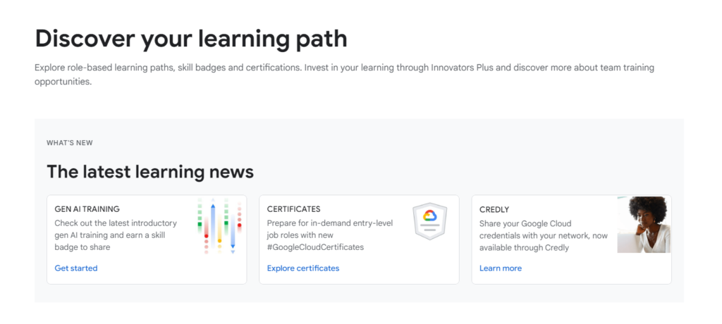AI course for beginners by Google Cloud.