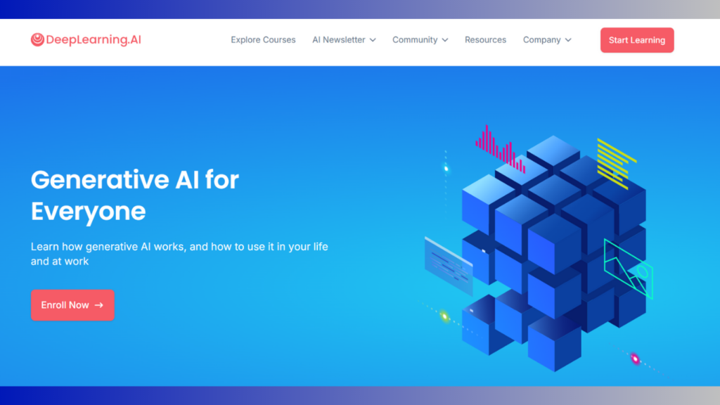 AI for everyone on Coursera is an AI program with certification.