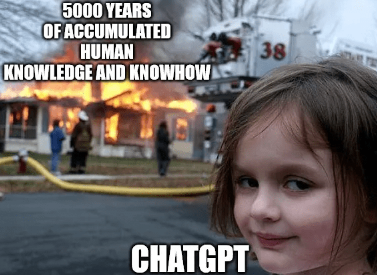 AI memes related to AI courses for beginners.