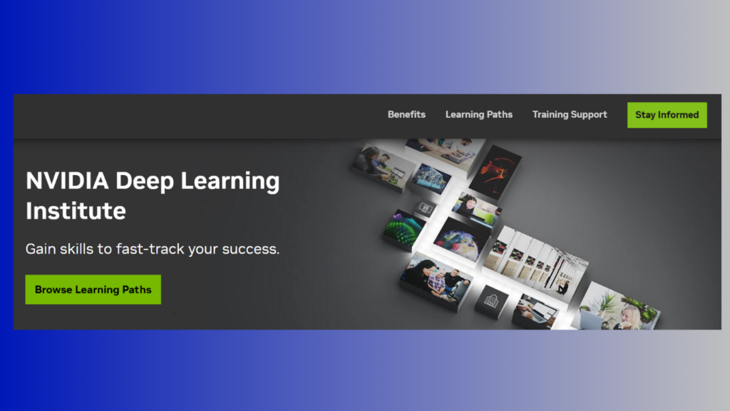 AI programs with certification for AI developers by NVIDIA.