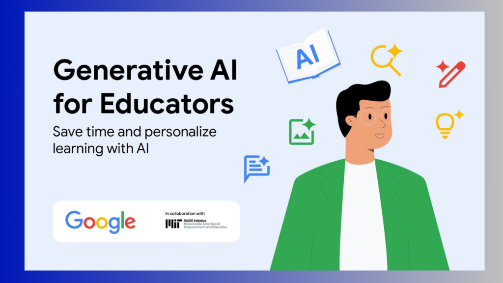 AI programs with certification for educators by Google.