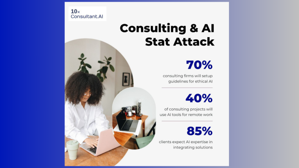Artificial intelligence course statistics for consultants.