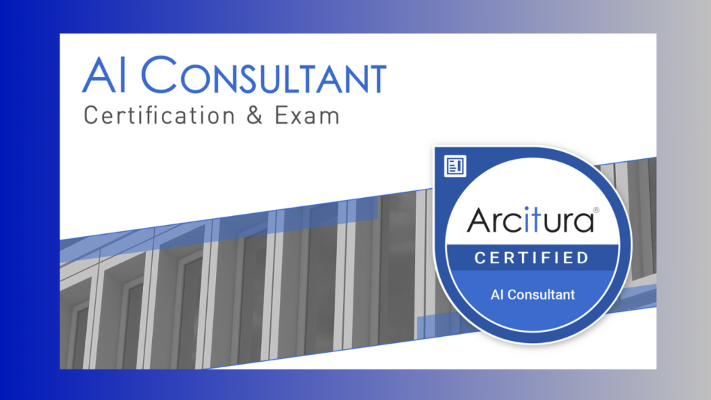 Certified artificial intelligence consultant course by Arcitura sample certificate.