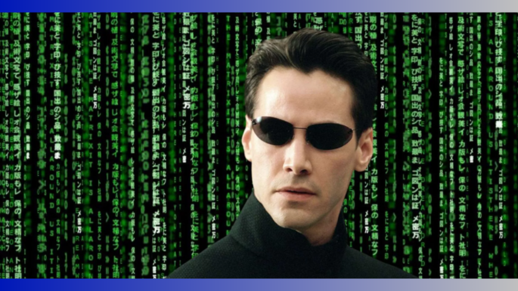 Neo from Matrix likened as a consultant pursuing AI programs. 