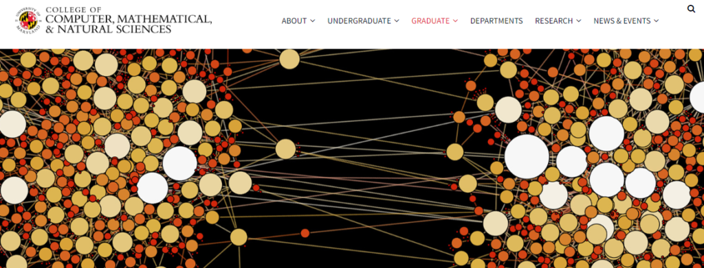 Artificial Intelligence Masters programs by Maryland University.