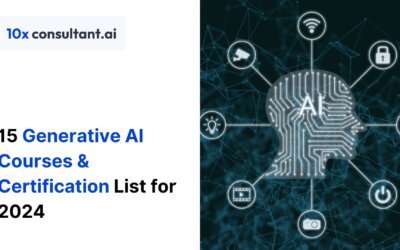 15 Generative AI Courses & Certification List for 2024