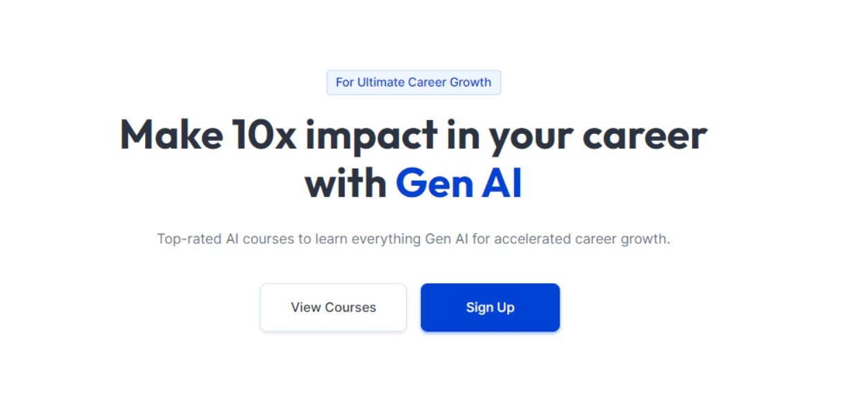 ai strategy consultant course by 10x Consultant