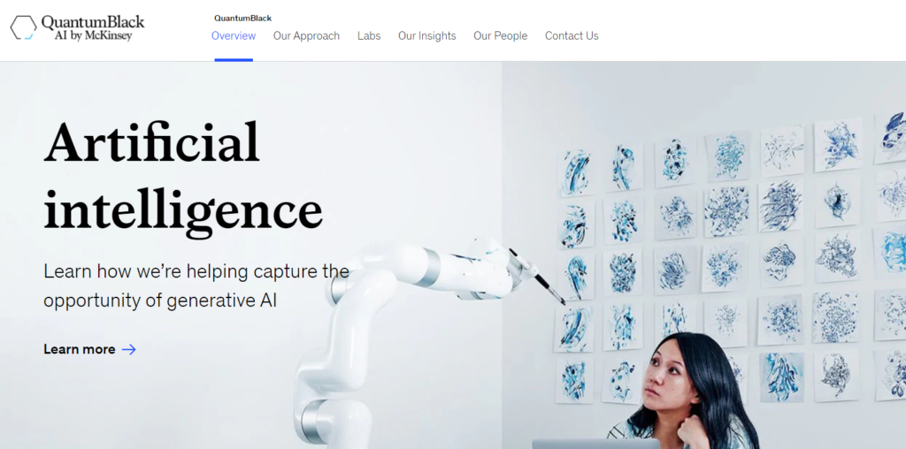 mckinsey and company are examples of ai strategy consultants